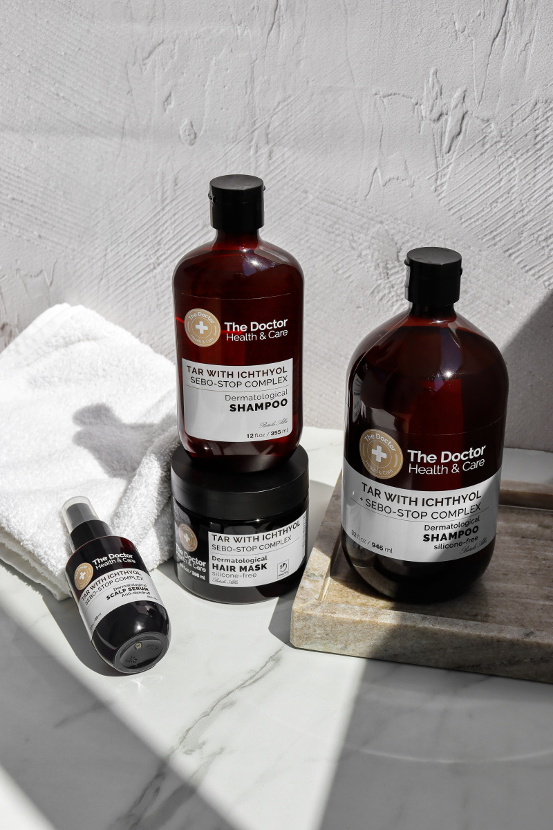 Набір проти лупи ICHTHYOL + SEBO-STOP COMPLEX The Doctor Health & Care